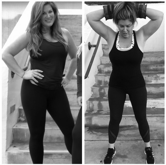 Emily Simpson's New Before-and-After Pics Prove Her Fitness Journey Is Paying Off