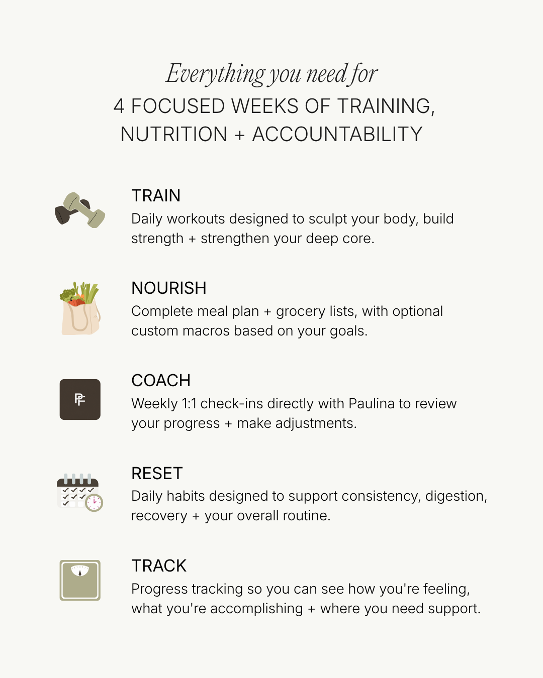 4-Week Project Pooch 1:1 Coaching Program