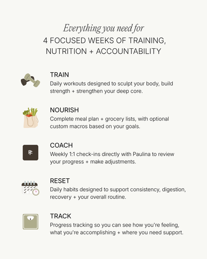 4-Week Project Pooch 1:1 Coaching Program