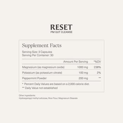Reset PM™ Gut Cleanse