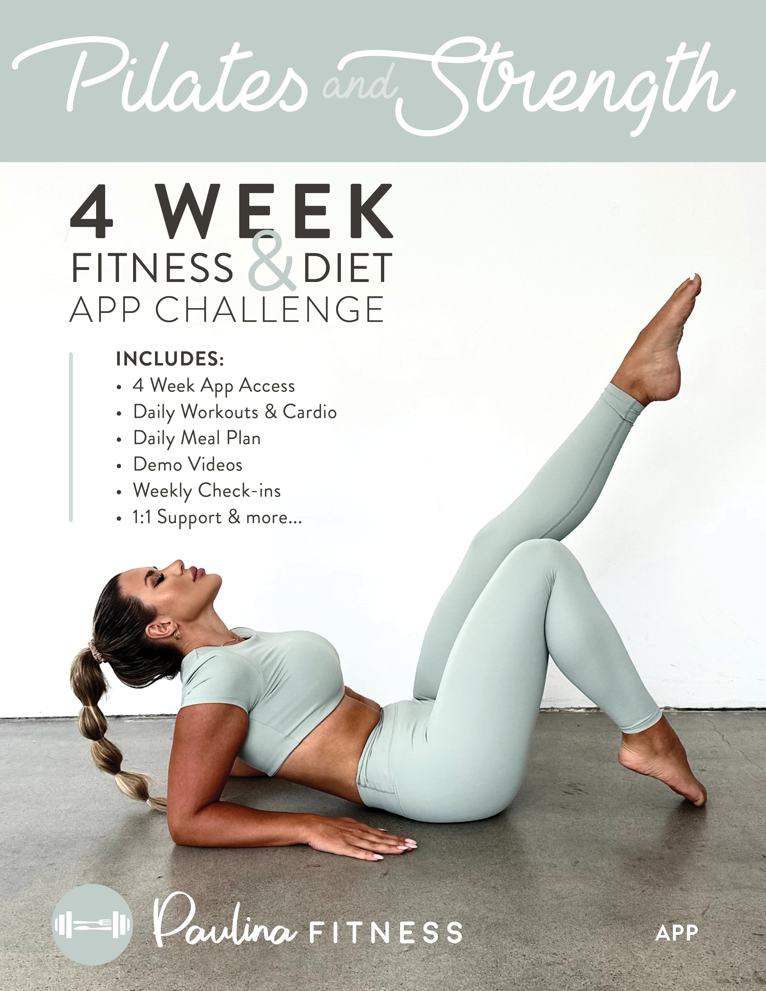 Pilates and Strength 4 Week Challenge Paulina Fitness